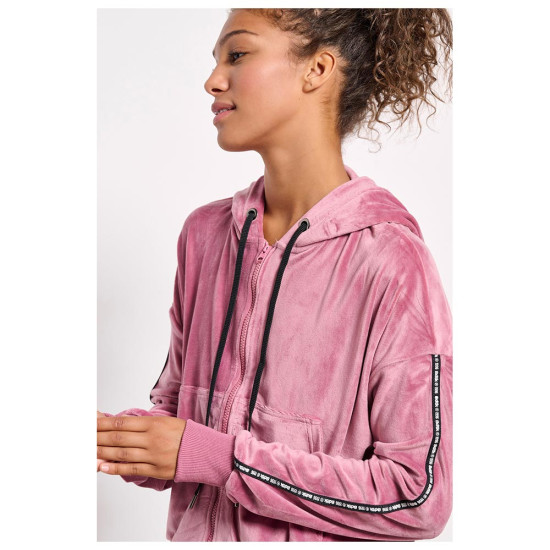 Bodytalk Γυναικεία ζακέτα Velour Full-Zip Hoodie